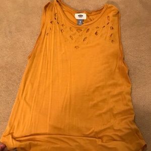 Mustard Tank Top